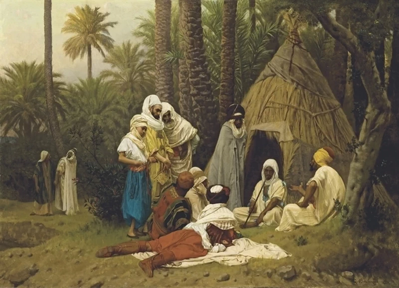 El Hiasseub, narratore arabo, 1868